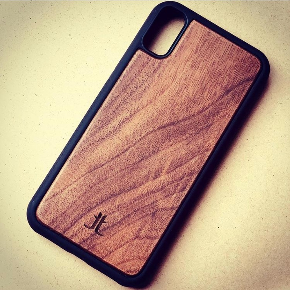 Wooden phone case for iPhone X